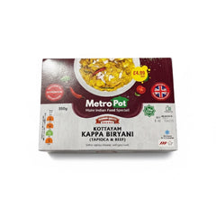 MetroPot Kottayam Kappa Biryani – 350g (Tapioca & Beef)
