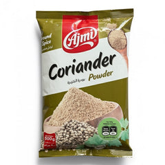 Ajmi Coriander Powder 500gm by The Indian Shelf – Herbs & Spices, Indian grocery product, for customers in the UK