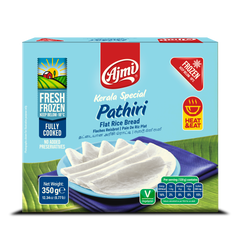 Ajmi Kerala Special Pathiri (Frozen Heat & Eat Flat Rice Bread) – Uncategorized, Kerala special food product, for customers in the UK