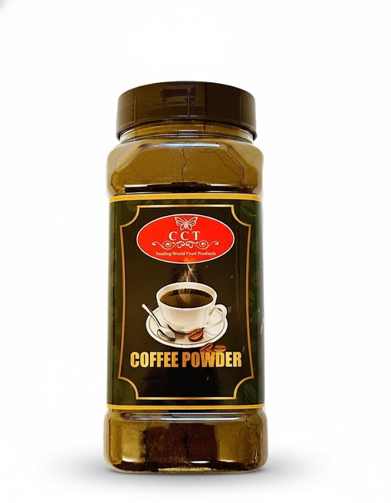 CCT Coffee Powder 200g jar, featuring a rich and aromatic traditional blend for a perfect brew, is available for purchase at theindianshelf.co.uk.