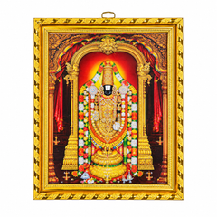 Lord Venkateswara (Perumal) Photo Frame - A4 Size