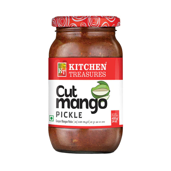 Cut Mango Pickle by Kitchen Treasures – Kerala special food product, for customers in the UK