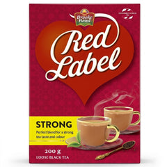 This is a 200g pack of Strong Loose Black Tea from the renowned brand Brooke Bond. It features a perfect blend designed to deliver a deep, robust color and a strong tea taste. This sustainably sourced tea is a household favorite for making traditional chai, providing a rich and refreshing experience in every cup.
This product is available in the UK at theindianshelf.co.uk.