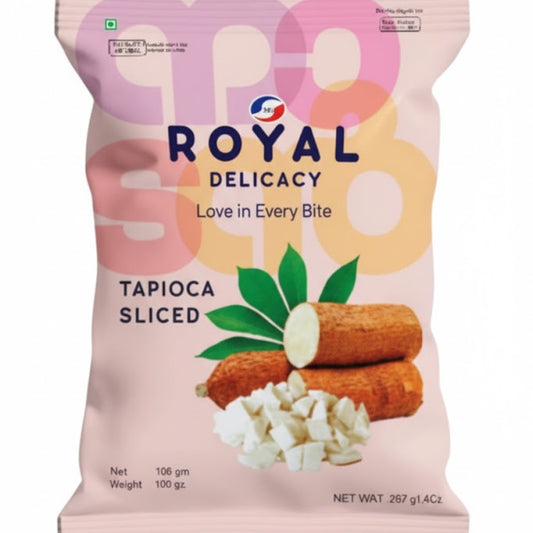 Royal Delicacy Tapioca Sliced by The Indian Shelf – Puffed Rice Cakes, Kerala special food product, for customers in the UK