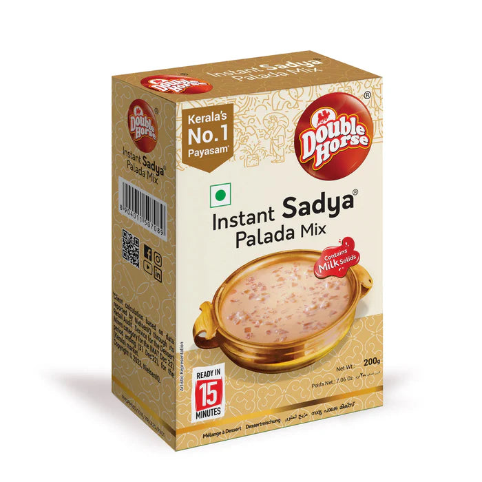 Double Horse Instant Sadya Palada Mix – 200g by The Indian Shelf – Prepared Meals & Entrées, Kerala special food product, for customers in the UK