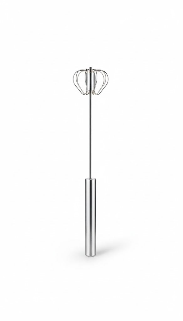 Stainless Steel Whisk, a durable and versatile kitchen essential designed for smooth blending and effortless whisking, is available for purchase at theindianshelf.co.uk.