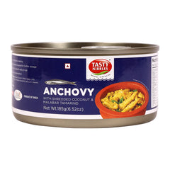 Tasty Nibbles Anchovy with Shredded Coconut & Malabar Tamarind – 185g