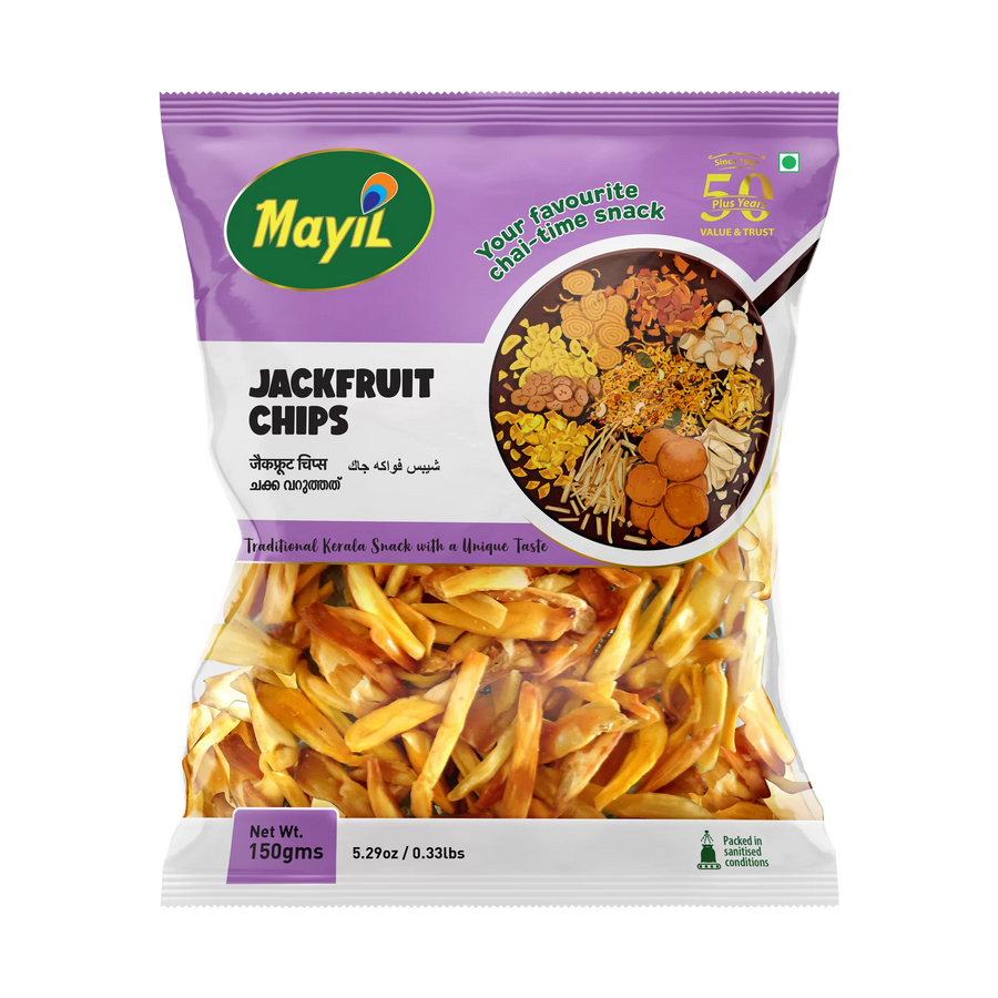 Mayil Jackfruit Chips by The Indian Shelf – Chips, Indian grocery product, for customers in the UK