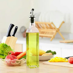 1 Pc Glass Oil Dispenser Bottle