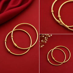 Elegant Gold-Tone kids adjustable Bangles
Size: 1-4 years