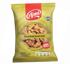 Ajmi Sharkaravaratti | Jaggery Coated Banana Chips