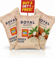 royal delicacy tapioca sliced fresh frozen buy 2 get 1 free – Kerala special food product, for customers in the UK
