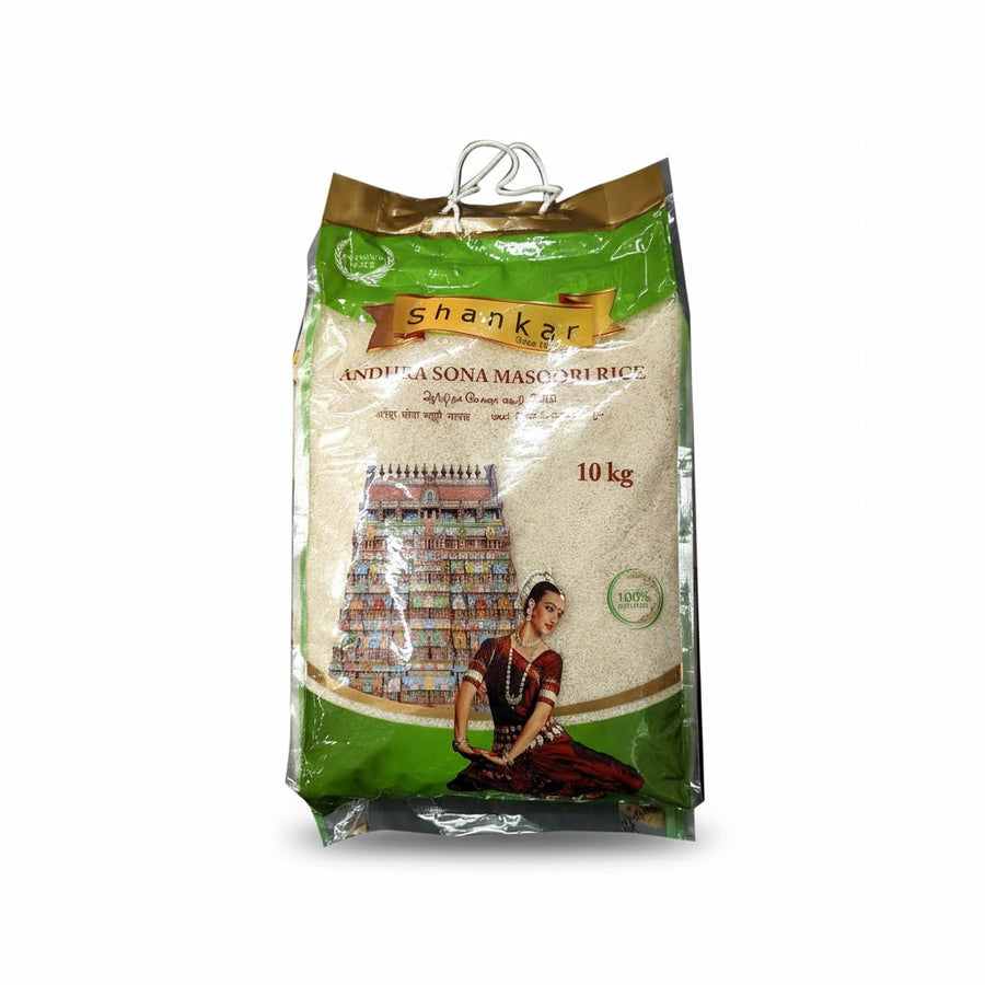 Shankar Premium Andhra Sona Masoori Rice (10 kg) by The Indian Shelf – Rice, Kerala special food product, for customers in the UK