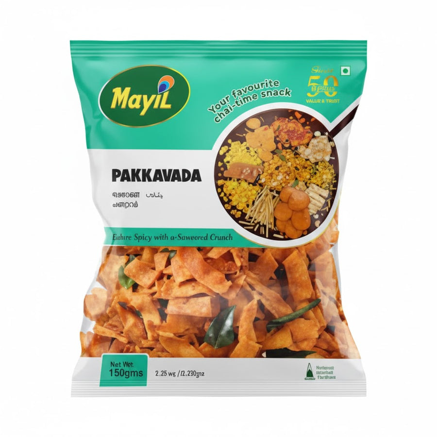 Mayil Pakkavada 150g by The Indian Shelf – Chips, Indian grocery product, for customers in the UK