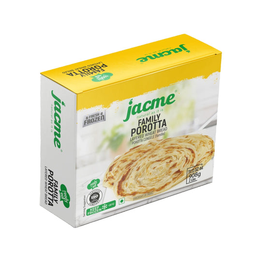 Jacme Family Porotta – Layered Wheat Bread (908g) by The Indian Shelf – Breads & Buns, Kerala special food product, for customers in the UK