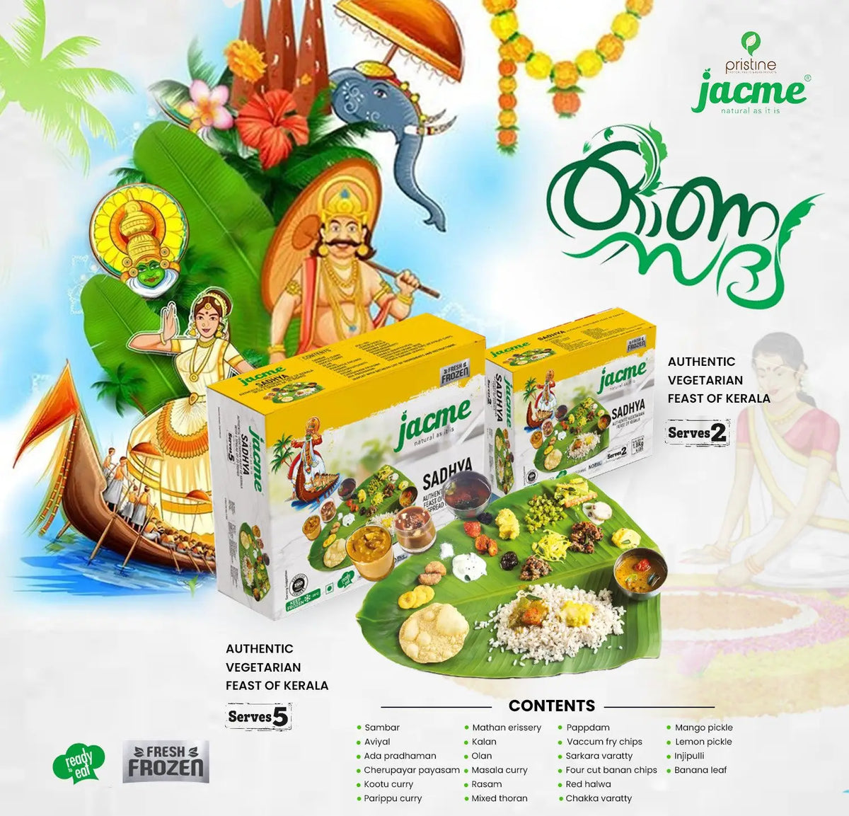 Jacme Ona Sadhya - (5 Serves)