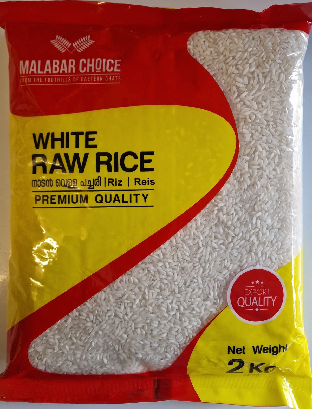 White Raw Rice  2Kg by Malabar Choice