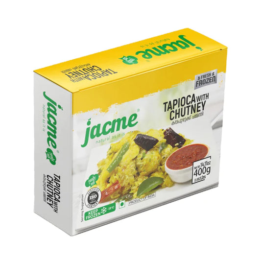Tapioca With Chutney By Jacme – Uncategorized, Kerala special food product, for customers in the UK