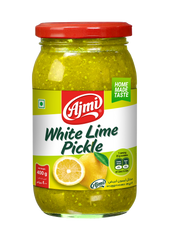 WHITE LIME PICKLE 400gm by Ajmi