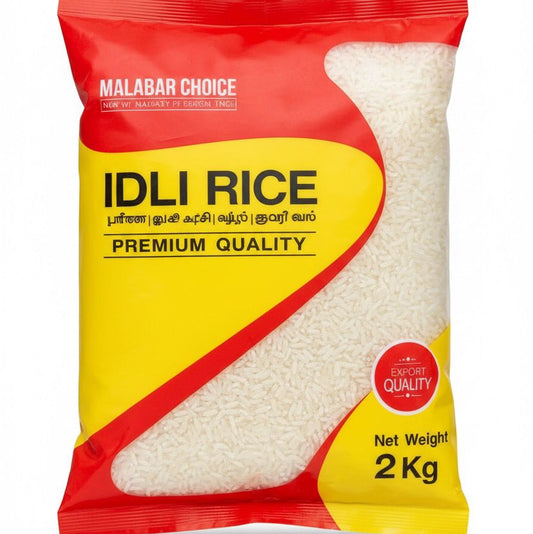 Malabar Choice Idly Rice 2kg by The Indian Shelf – Rice, Kerala special food product, for customers in the UK