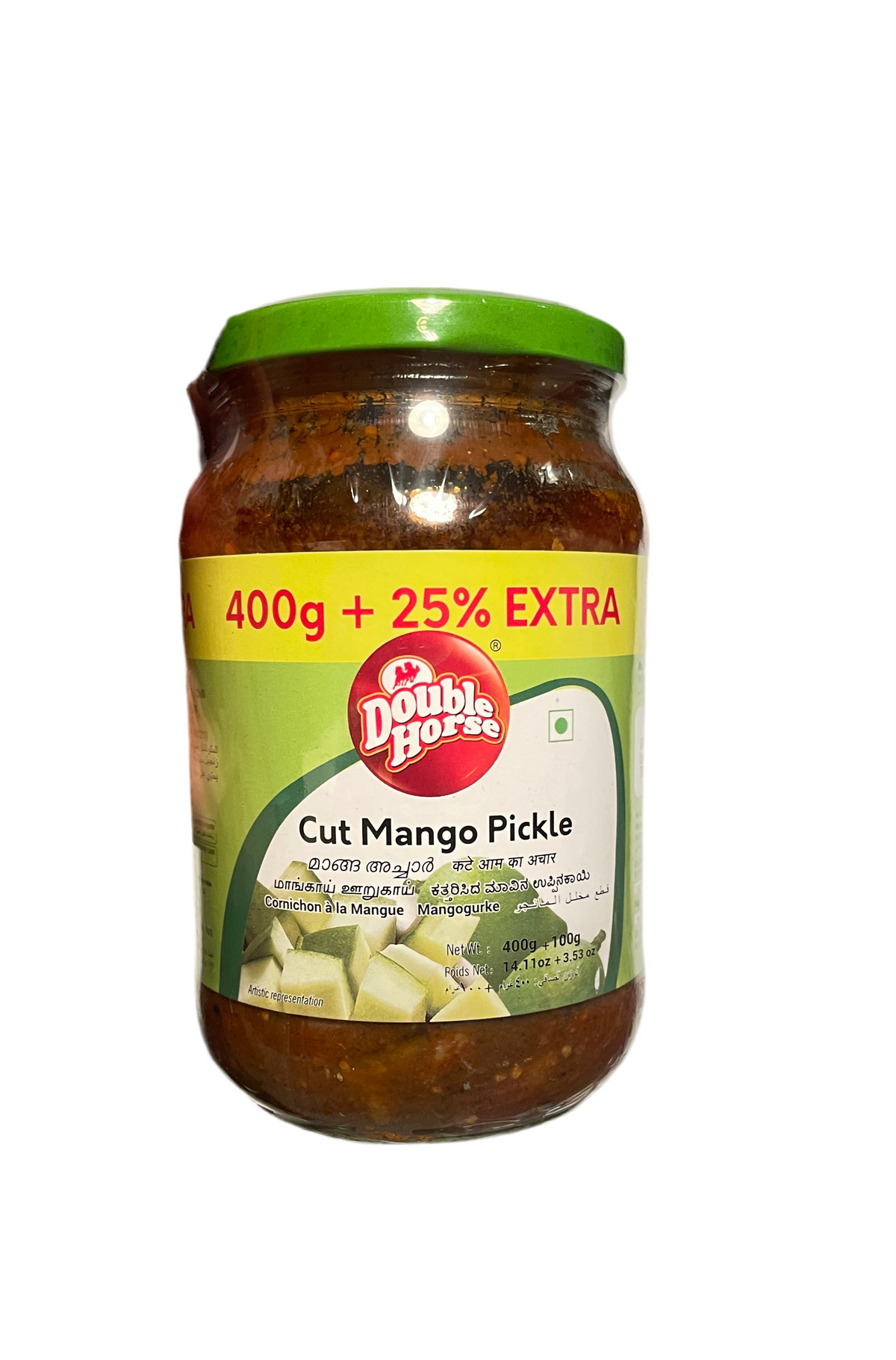 Double Horse Cut Mango Pickle