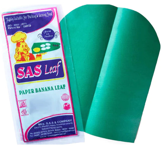 Paper Banana Leaf (Vazhayila) 10PCS by Sas – Uncategorized, Indian grocery product, for customers in the UK
