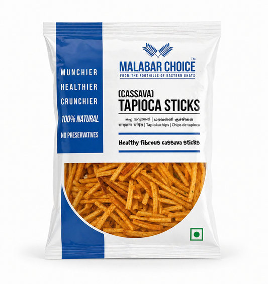 Malabar Choice Cassava Tapioca Sticks 150g