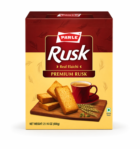 Parle Elaichi Premium Rusk 600g