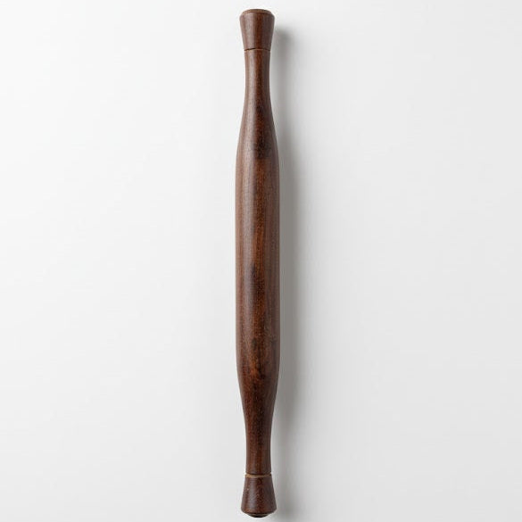 AVC Wooden Chappathi Roller, a traditional handcrafted kitchen essential for rolling perfectly thin and round rotis or parathas, is available for purchase at theindianshelf.co.uk