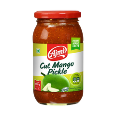 Ajmi Cut Mango Pickle - Home Made Taste (400g) – Uncategorized, Kerala special food product, for customers in the UK