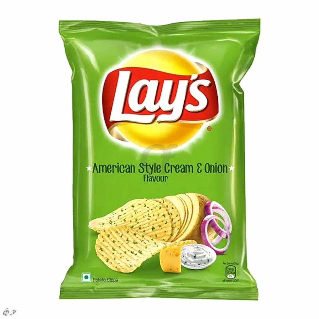 Lay’s American Style Cream & Onion Chips | Classic Flavored Potato Chips