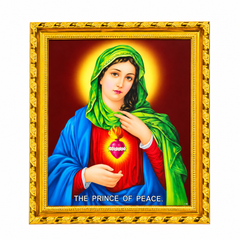 Mother Mary 'Prince of Peace' Photo Frame - A4 Size