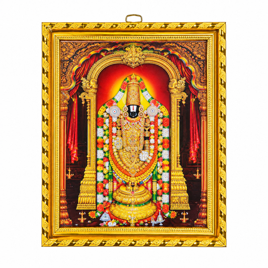 Lord Venkateswara (Perumal) Photo Frame - A4 Size