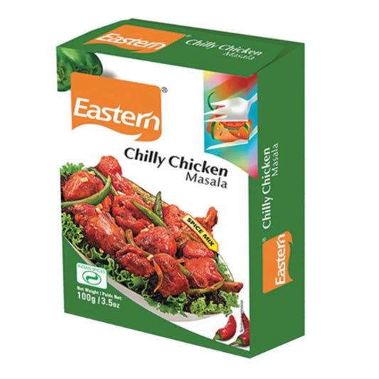 Chilli Chicken Masala 100g by Eastern by The Indian Shelf – Herbs & Spices, Indian grocery product, for customers in the UK
