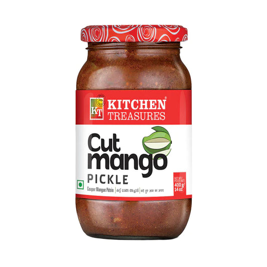 Cut Mango Pickle by Kitchen Treasures – Kerala special food product, for customers in the UK