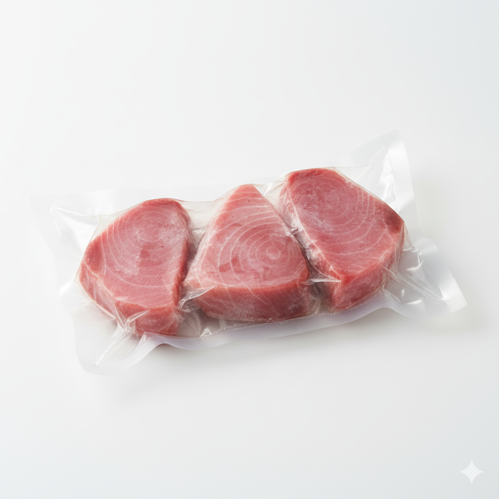 Frozen Tuna Supreme Steaks by Aqua Feast  – 600g