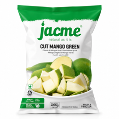 Jacme  green mango cut skinless