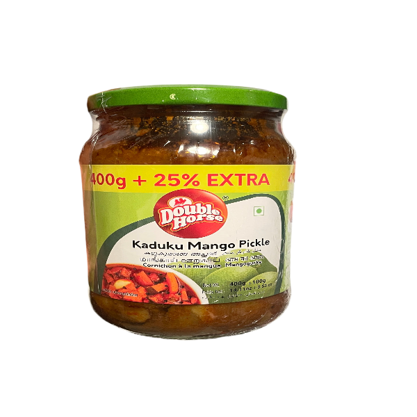 Double horse Kaduku Mango Pickle 400g + 100g Free