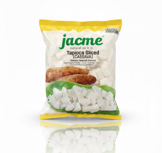 jacme frozen tapioca sliced cassava – Kerala special food product, for customers in the UK
