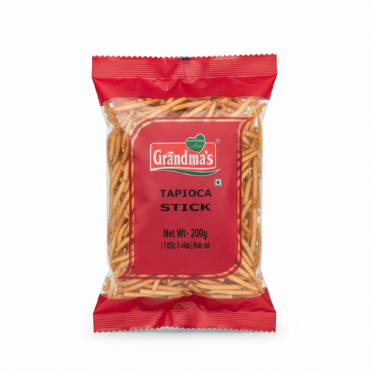 Grandma's Tapioca Stick (200g) - BUY 1 GET 1 FREE by The Indian Shelf – Puffed Rice Cakes, Kerala special food product, for customers in the UK