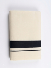 Traditional Cream Cotton Mundu