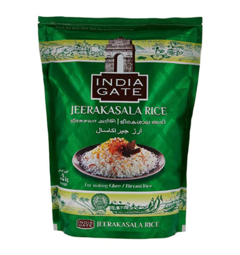 India Gate Jeerakasala Rice 2kg