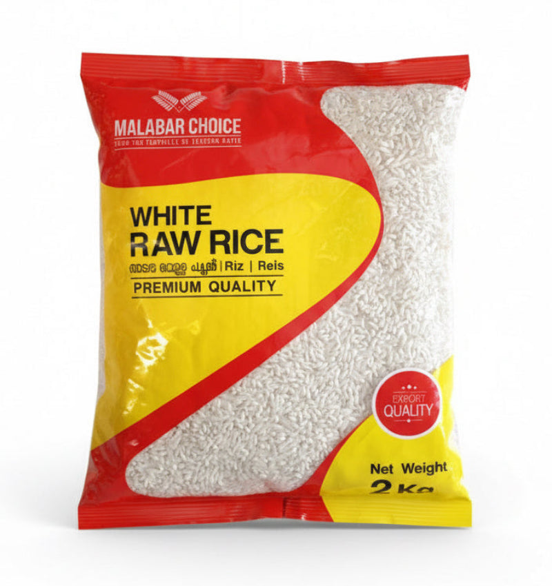 Malabar Choice White Raw Rice (2 Kg)