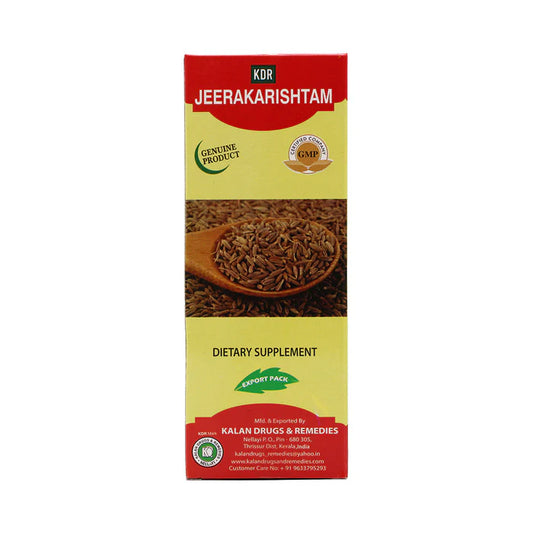 Jeerakarishtam By KDR by The Indian Shelf – Herbal Supplements, Indian grocery product, for customers in the UK
