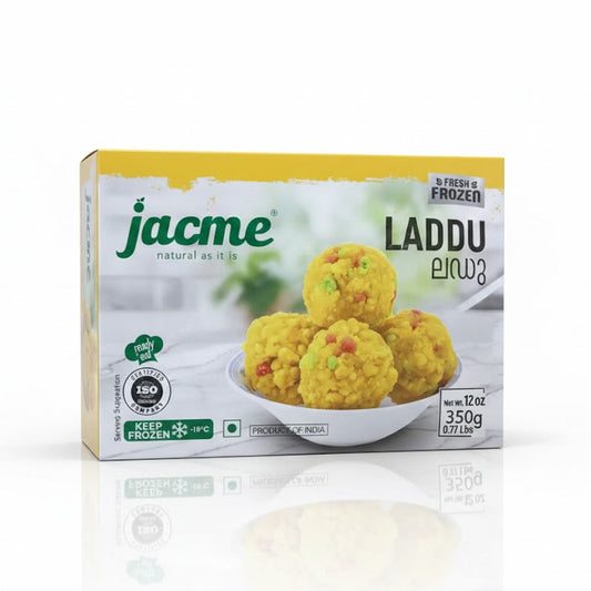 JACME Fresh & Frozen Laddu -  (350g) – Prepared Foods, Indian grocery product, for customers in the UK