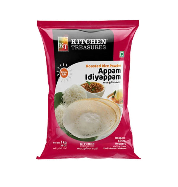 Roasted Rice Powder – Appam Idiyappam (1kg) by Kitchen Treasures