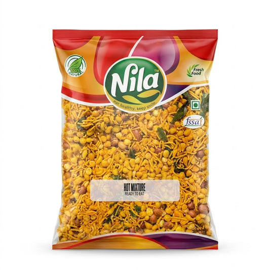 Nila Extra Hot Mixture by The Indian Shelf – Trail & Snack Mixes, Kerala special food product, for customers in the UK