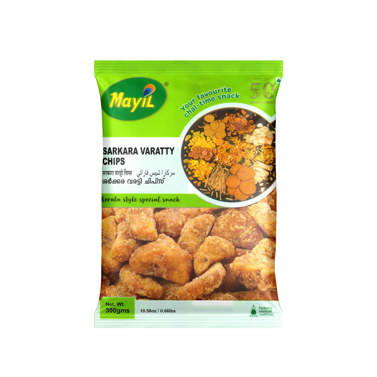 Sarkaravaratty Chips  300g by Mayil