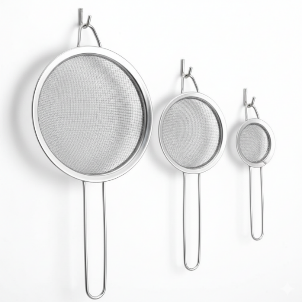 Steel Strainer Set (3-Piece)