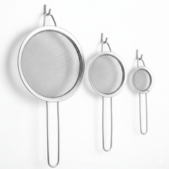 Steel Strainer Set (3-Piece)